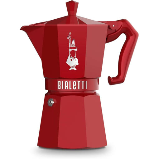 비알레띠 BIALETTI 모카 익스클루시브 이탈리안 레드 직화식 커피메이커 905 - 상품 이미지