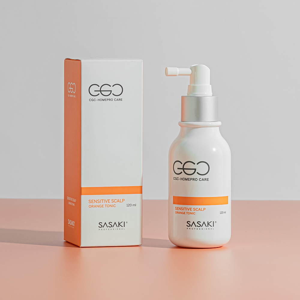 씨지씨 사사키 오렌지 건성 두피 토닉 120ml 비듬 각질 제거 민감