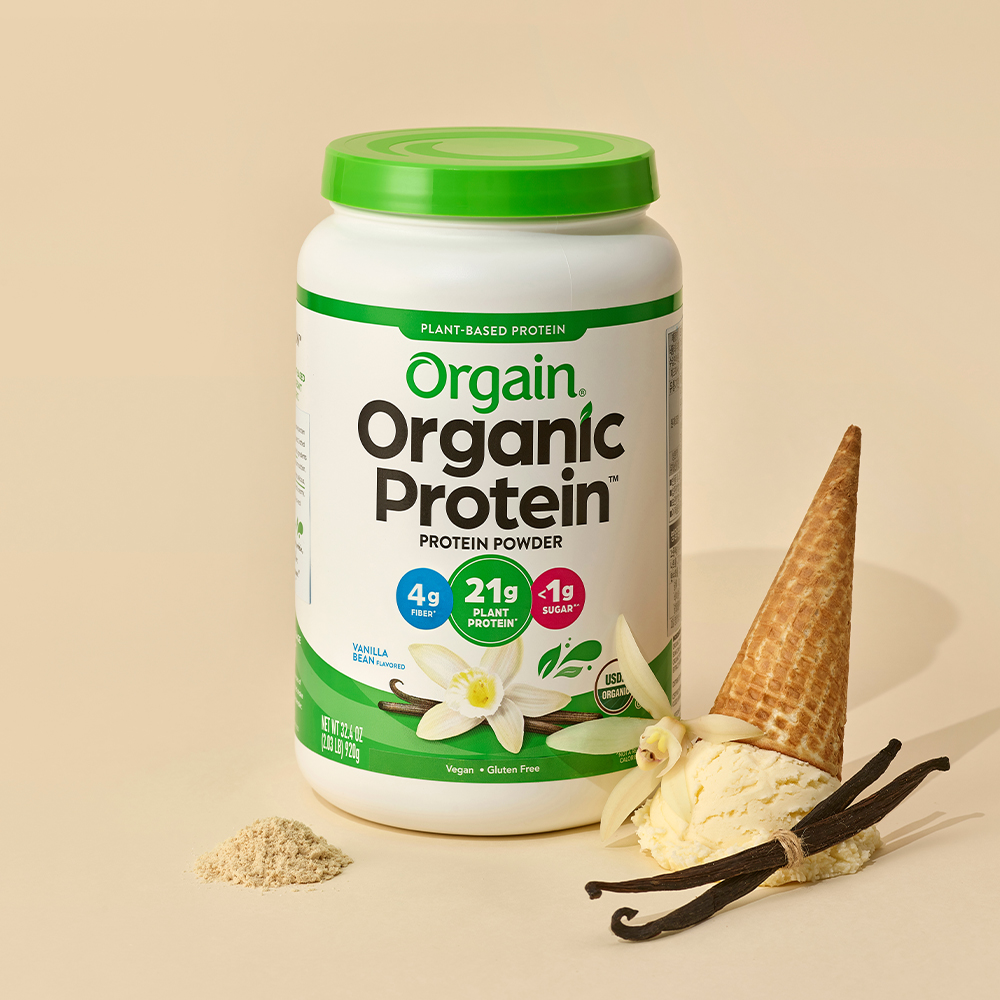 올게인 유기농 식물성단백질 바닐라맛 920g (20회분) 플랜트베이스 프로틴