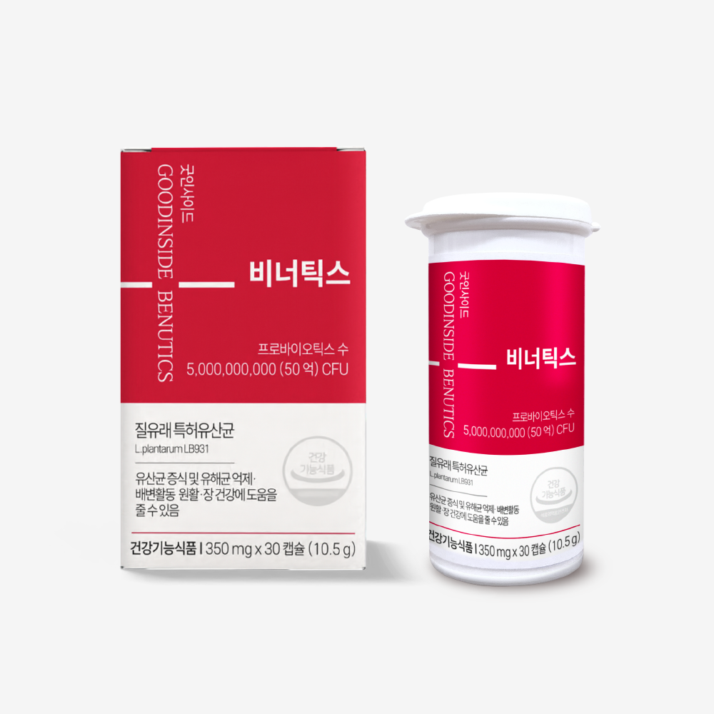 비너틱스 유산균 질유산균 프로바이오틱스 30캡슐, 1개 - 상세 이미지 2