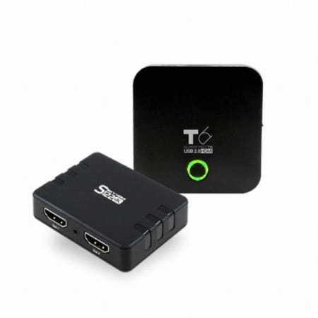스카이디지탈 슈퍼캐스트 T6 USB 2.0 HDMI +SKY HDMI S122 4K 스플리터