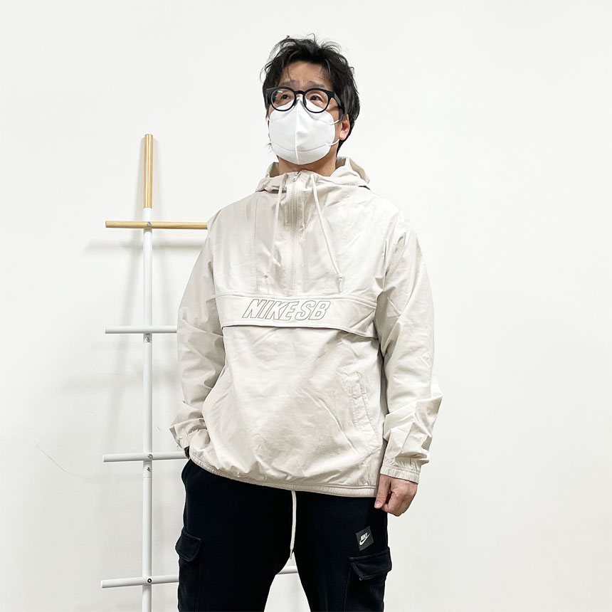 나이키 SB 남여공용 루즈핏 바람막이 아노락 스케이트 보딩 자켓 FV7344-104 이미지 6