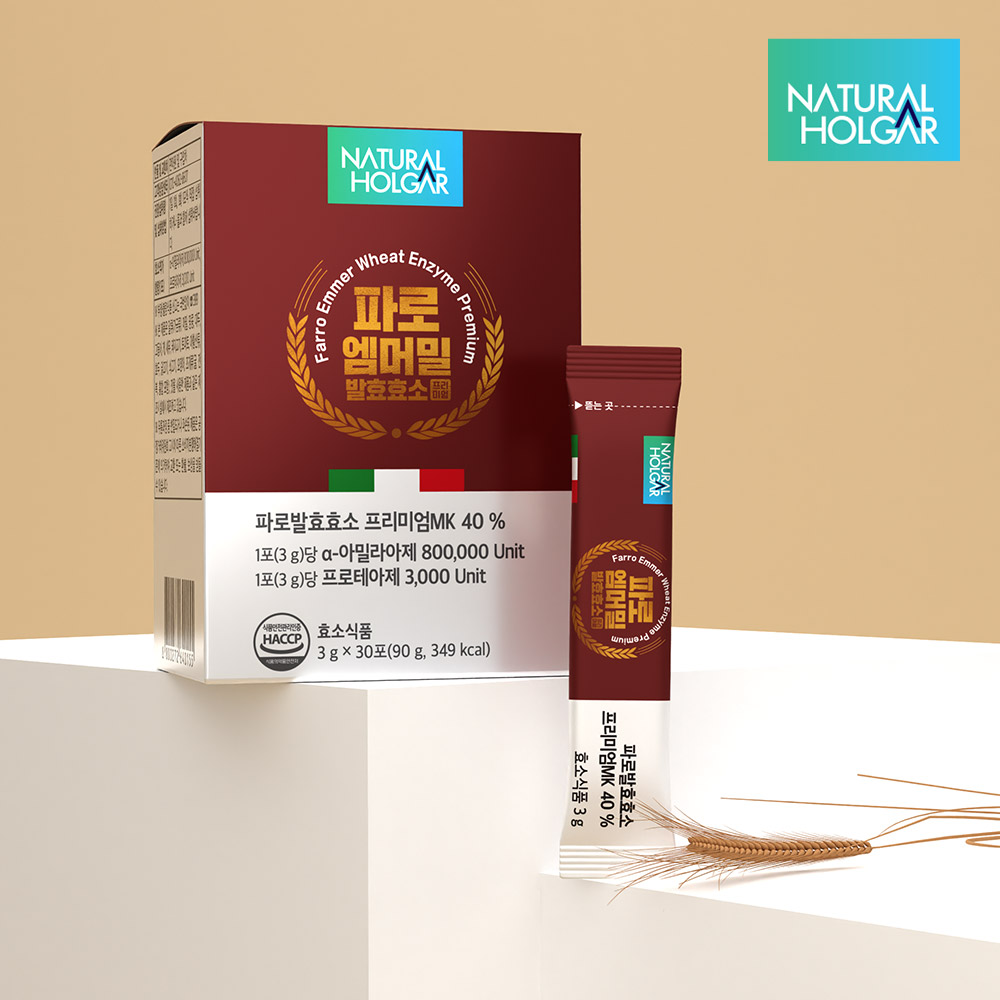 고역가 파로효소 엠머밀 곡물발효 프리미엄 30포, 6개 - 상세 이미지 4