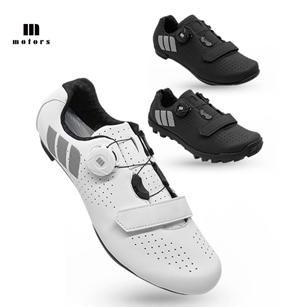 엠모터스 로드 MTB 자전거신발 사이클 평페달 클릿슈즈