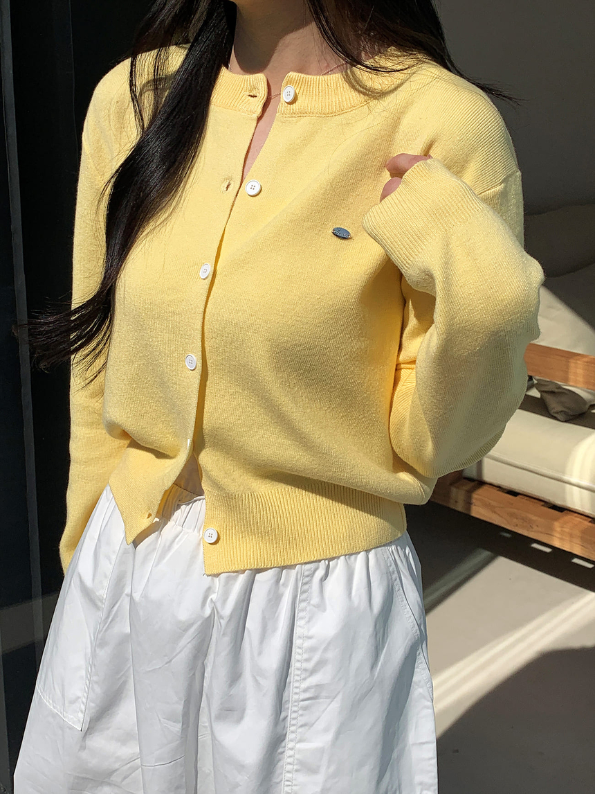 [여름🌴살안타템] 라운드 실버 펜던트 가디건 상세 이미지 40