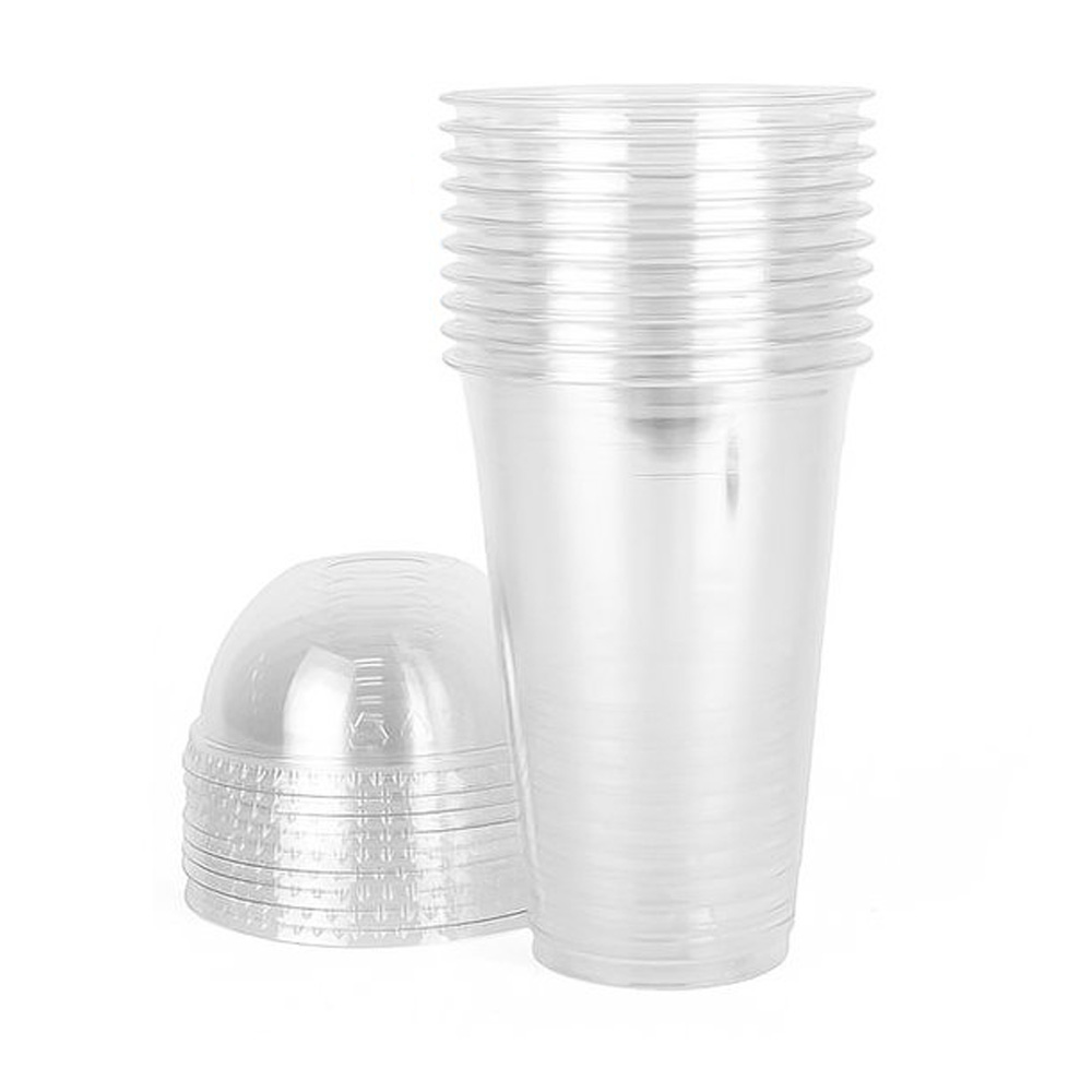 일회용 투명컵 아이스컵 10P 480ml, 1개 - 상품 이미지
