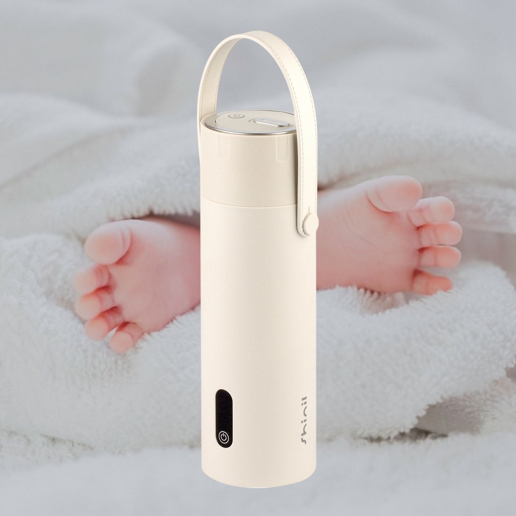 휴대용분유포트 휴대용커피포트 무선 전기텀블러 여행용 신일 올스텐