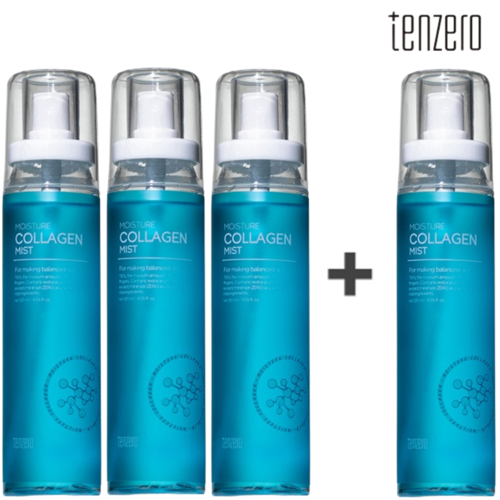 텐제로 모이스처 콜라겐 미스트 120ml 4개 얼굴 피부 수분 공급 보습 하이드롤라이즈드 - 메인 이미지