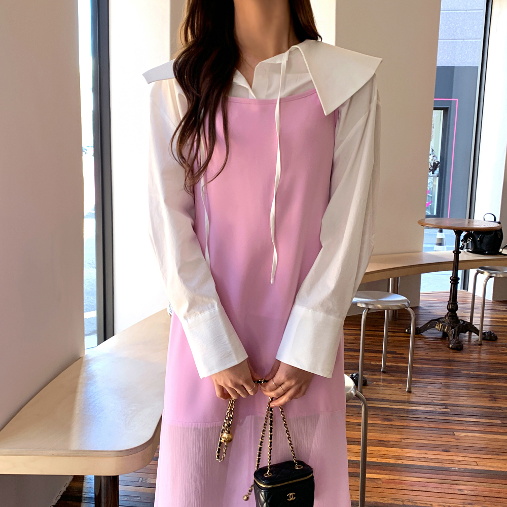 나리타 빅세일러 카라 블라우스 이미지 6