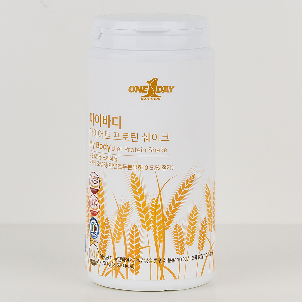 마이바디 오트밀 다이어트 우유 쉐이크 통 귀리 호두맛 700g - 상세 이미지 2