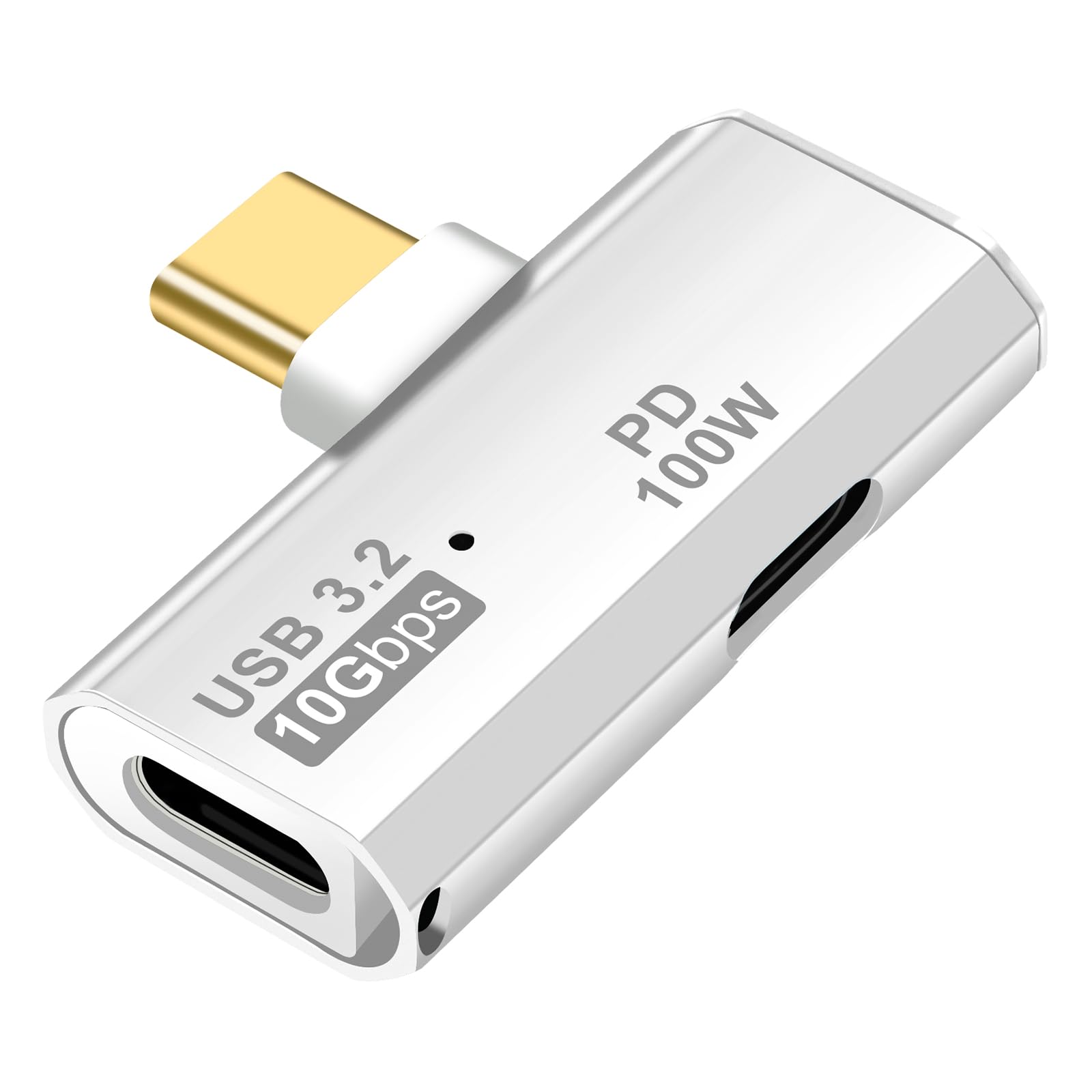 CtoC 듀얼 젠더 C타입 100W PD충전 USB3.2 10Gbps 아이폰17 16 - 상품 이미지