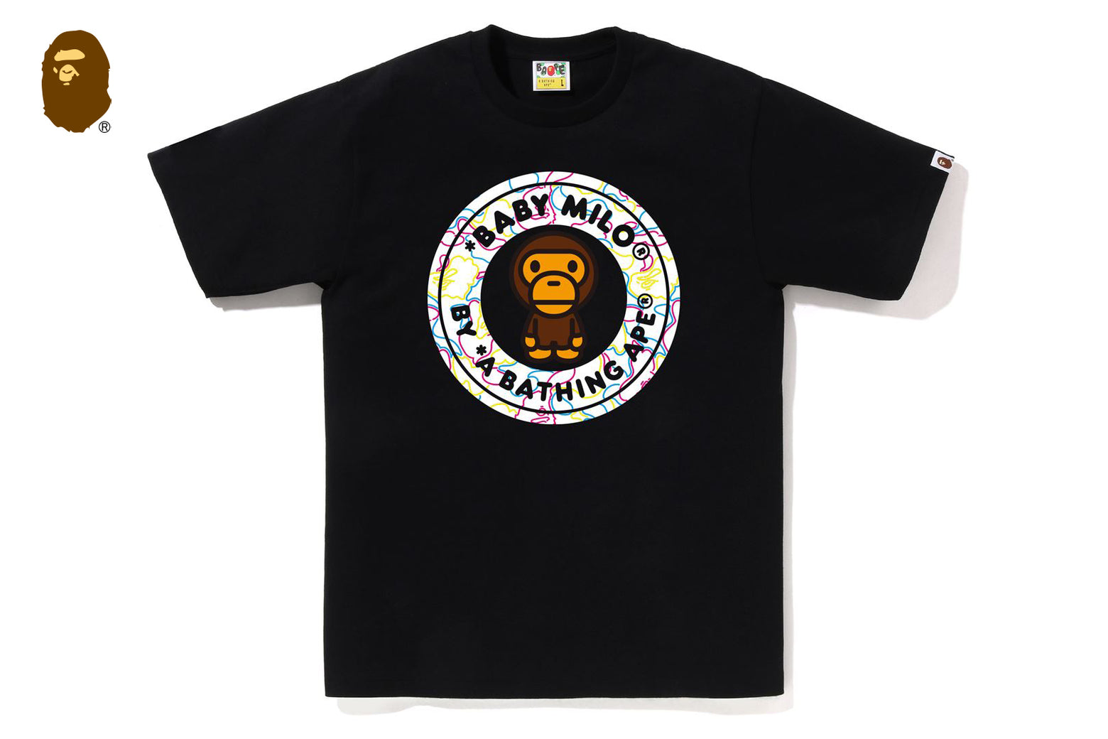 베이프 반팔티 NEON CAMO MILO BUSY WORKS TEE 2월 신상 2L30-110-009 - 상세 이미지 2