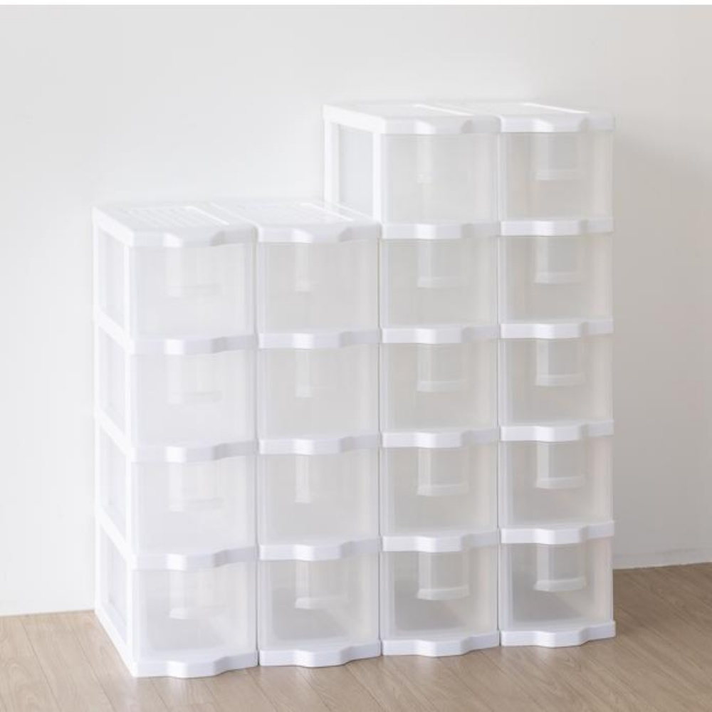 틈새수납장 폭좁은 수납장 거실 베란다 모듈 다용도 슬림 로로 서랍장 5단 투명