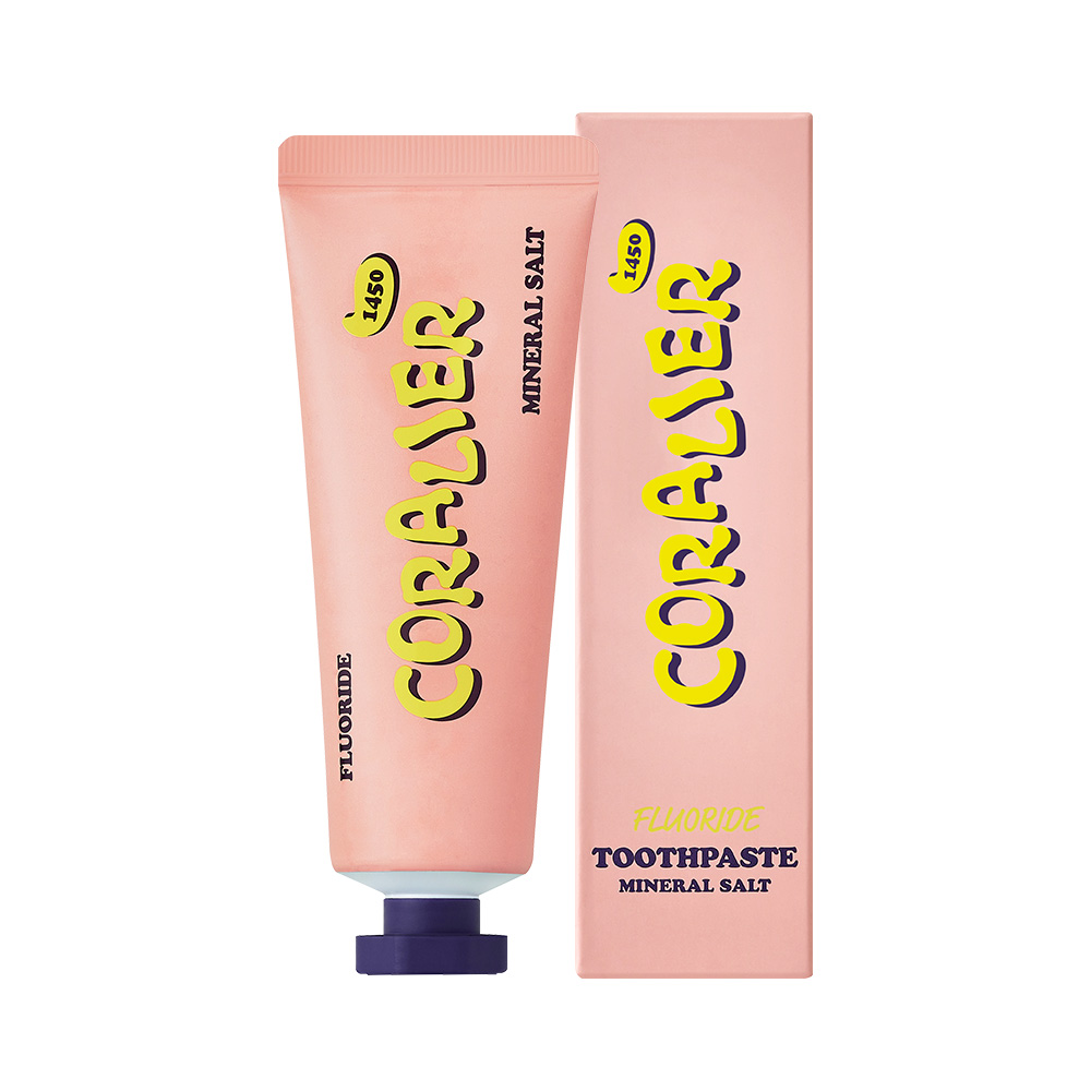 코랄리에 고불소 잇몸 미백 구취 충치케어 불소치약 70g or 90g - 상세 이미지 4