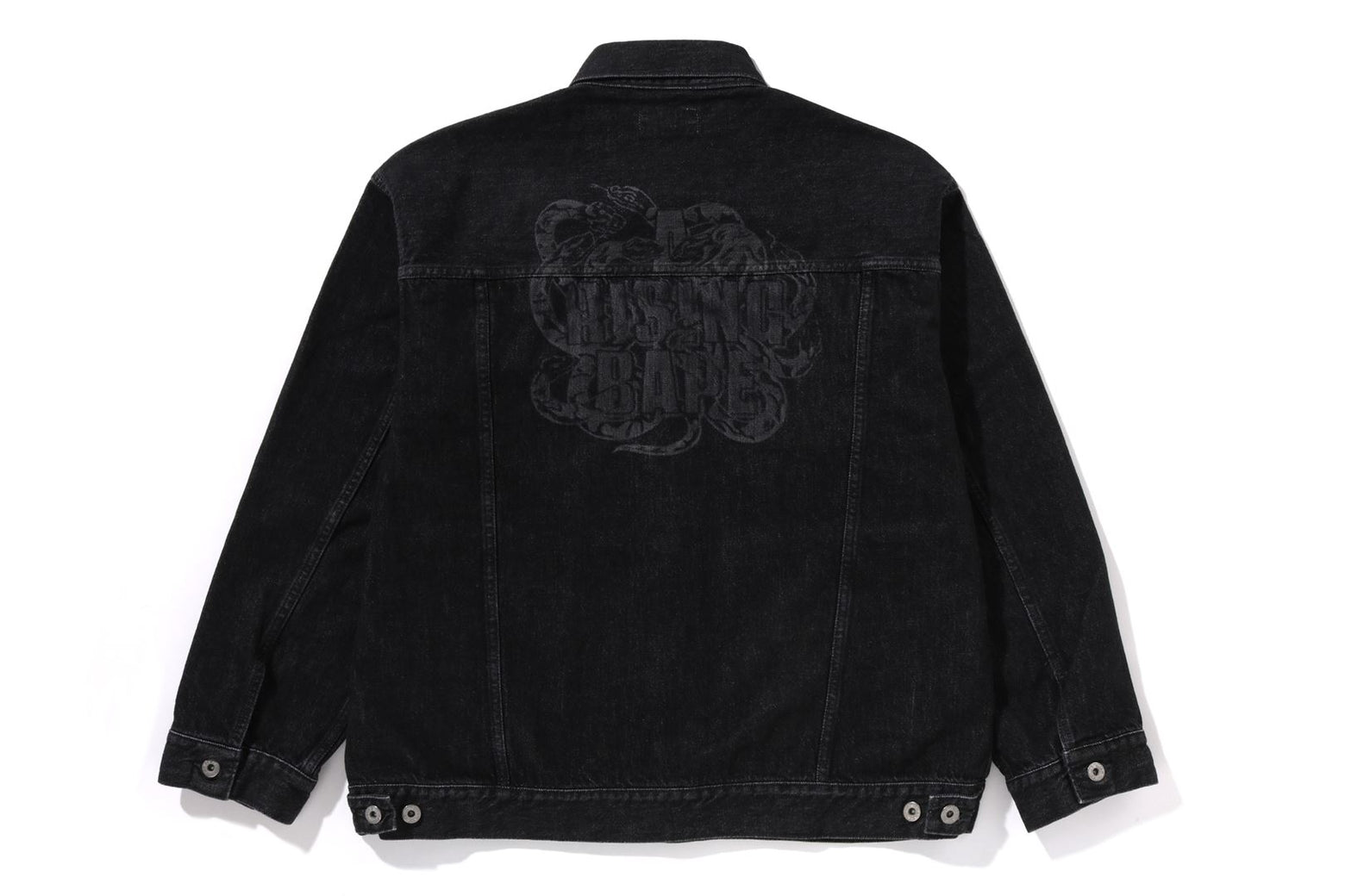 베이프 자켓 YEAR OF SNAKE DENIM JACKET 2월 신상 1L20-140-004 - 상세 이미지 2