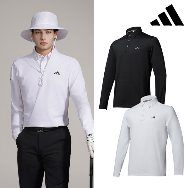 아디다스 긴팔 남성 골프 카라티셔츠 남자 골프웨어 IM7294 IM7295