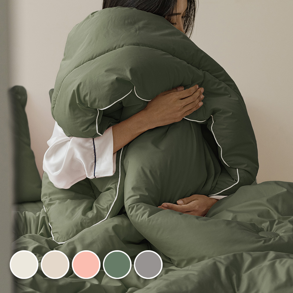 바자르 클래식 모달이불 텐셀 실크 알러지케어 옥수수솜 봄 가을 겨울 사계절 차렵 이불 SS