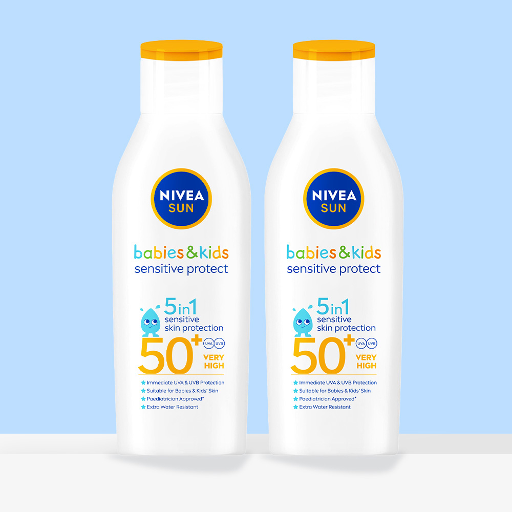 니베아 선 키즈 센서티브 프로텍트 선로션 (SPF50+/PA++++) 2... 육아맘 솔직 후기 | 실사용 리뷰 - 대표 이미지