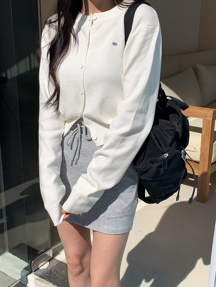 [여름🌴살안타템] 라운드 실버 펜던트 가디건 상세 이미지 48