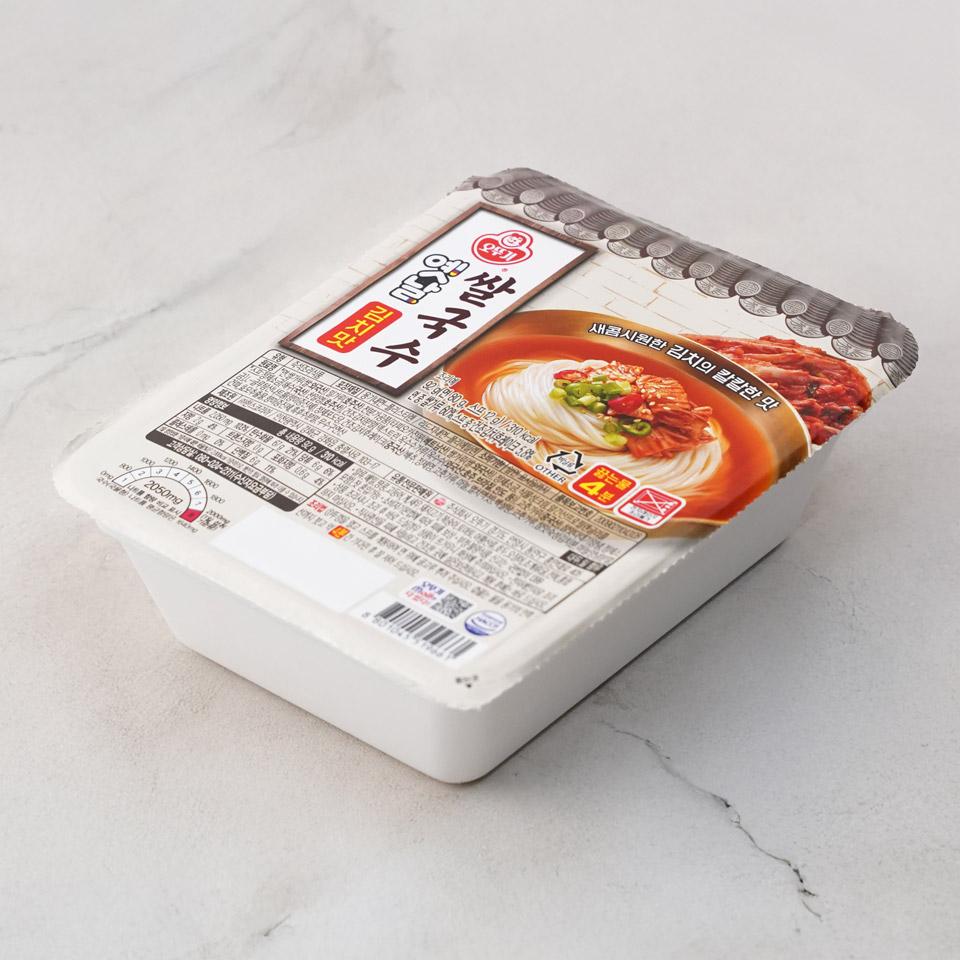 메가마트 오뚜기 옛날쌀국수 김치맛 92g - 상세 이미지 2