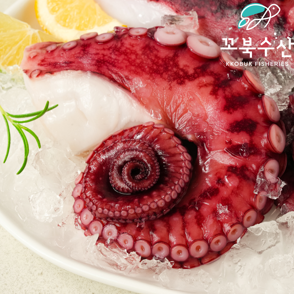 자숙 문어다리 300g 냉동 삶은 문어숙회 국내산 필리핀