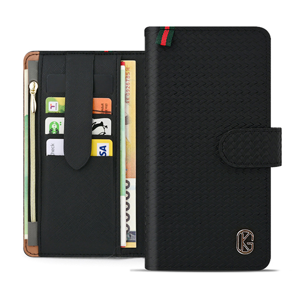 KG 카드분실방지 지갑 케이스 블랙, 갤럭시S25 울트라 - 상품 이미지
