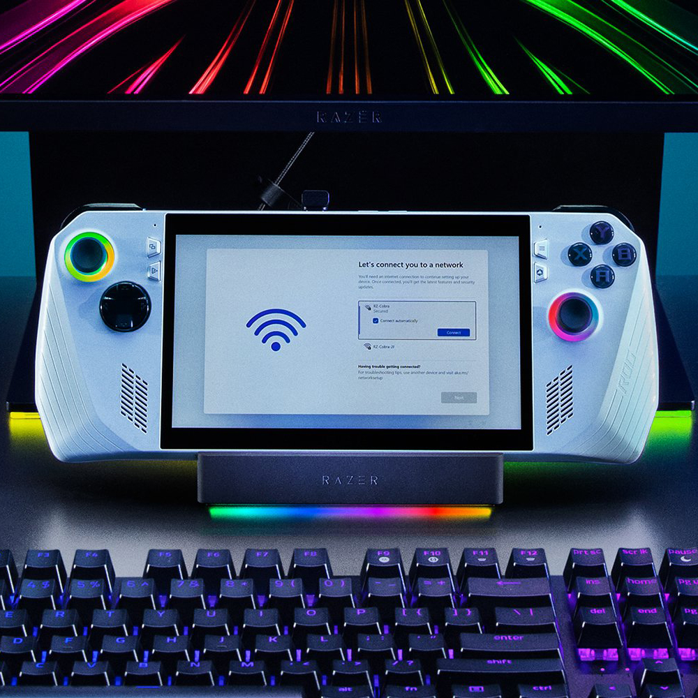 레이저 핸드헬드 충전독 앨라이 엑박 플스 패드 클로 리전고 UMPC 게임기 태블릿