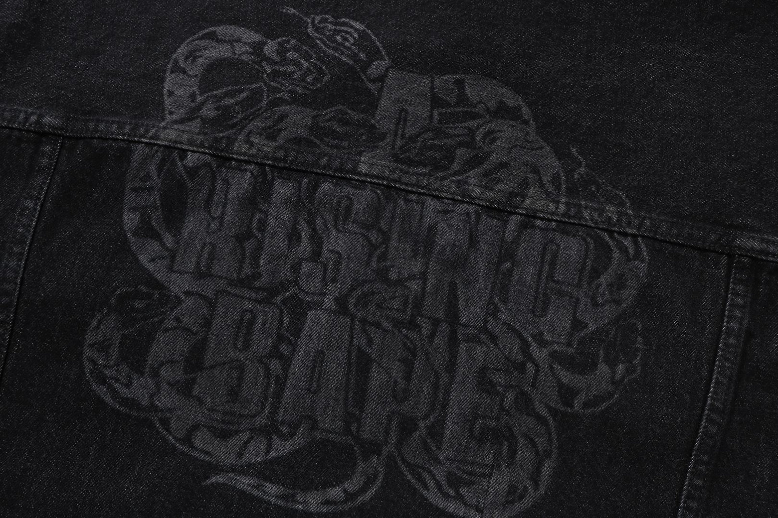 베이프 자켓 YEAR OF SNAKE DENIM JACKET 2월 신상 1L20-140-004 - 상세 이미지 4