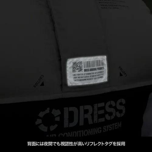 드레스 Dress 에어로 2.0 듀얼 팬 에어 선풍기 조끼 팬조끼 작업복 2024년형 - 상세 이미지 4