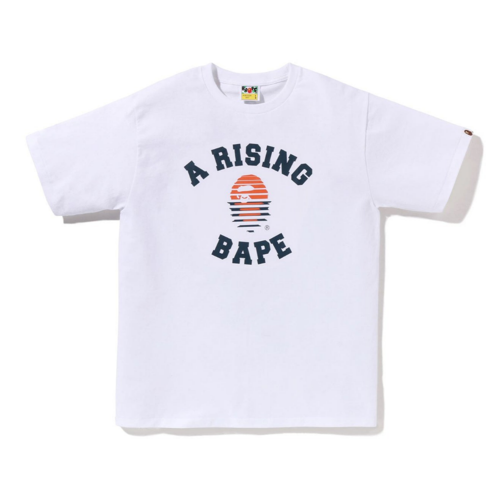 베이프 반팔티 A RISING BAPE TEE 2월 신상 1L20-110-002 - 메인 이미지