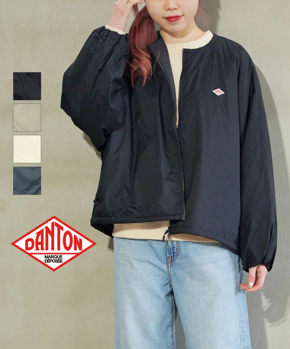 단톤 DANTON 여성 패딩 돌만 칼라리스 재킷 경량 점퍼 25SS DT-A0638 - 상품 이미지