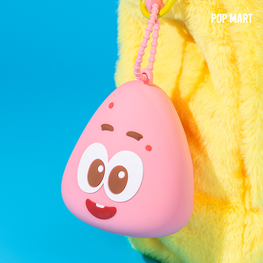 [팝마트] 스폰지밥 비키니 시티 미니 파우치형 키링(뚱이)