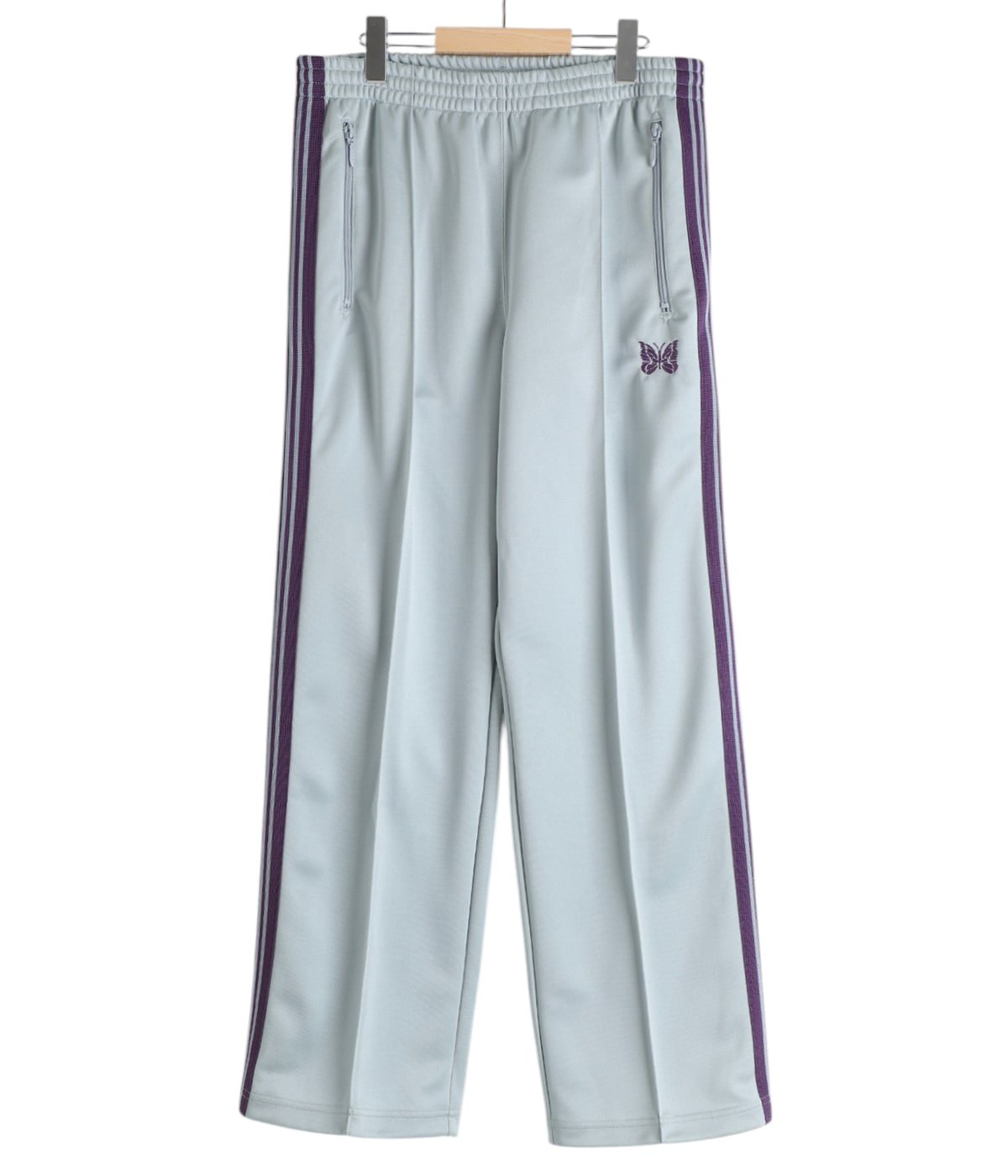 니들스 NEEDLES Track Pant Poly Smooth 트랙 팬츠 아이보리 - 상세 이미지 3