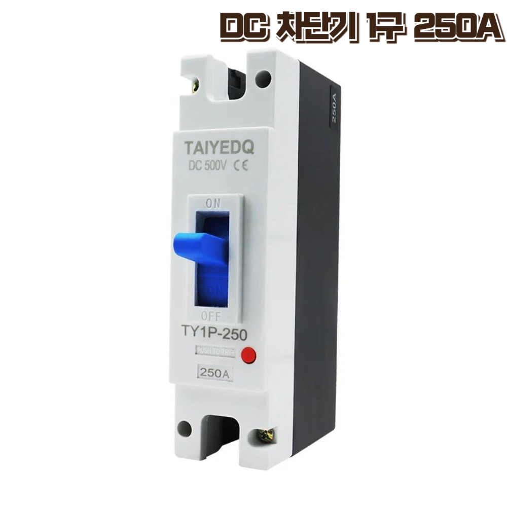 전원 누전차단기 DC 차단기 250A 1구 DC250V - 상품 이미지