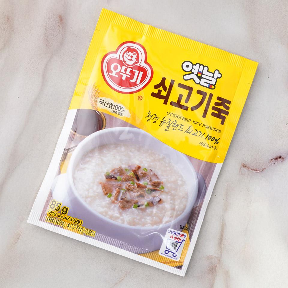 메가마트 오뚜기 옛날 쇠고기죽 85G - 상세 이미지 2