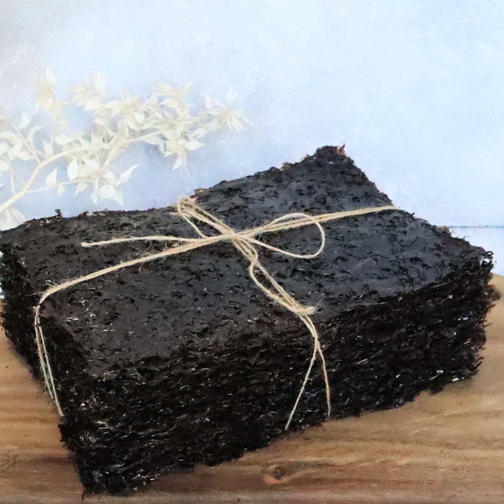 한나네김 [마른김 100장] 파래김 곱창김 재래김 국내산 완도 무조미 생김 맛있는 돌김