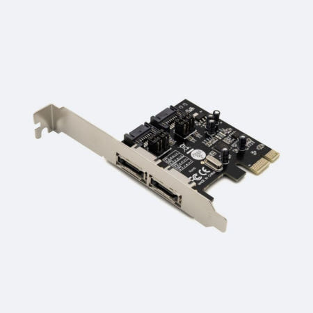 SATA PCI-E 카드 확장 2포트
