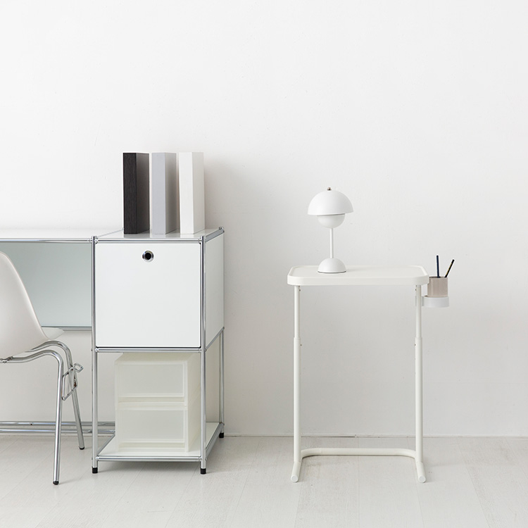 높이조절 사이드테이블 노트북 보조 테이블 소파 옆 미니 탁자 각도조절