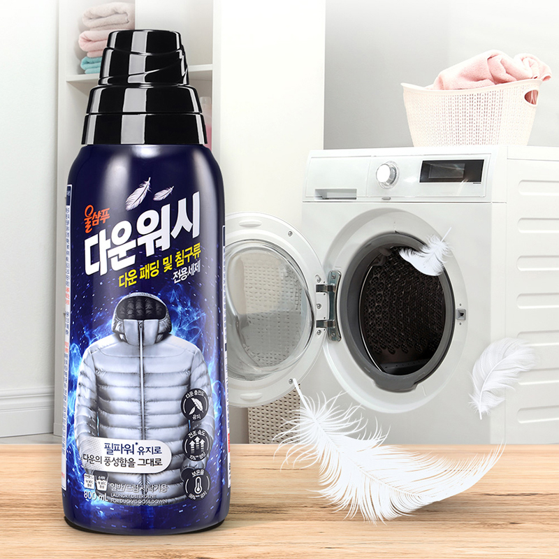 애경 울샴푸 다운 패딩 워시 800ml 패딩세제 세탁 아웃도어세제 - 메인 이미지