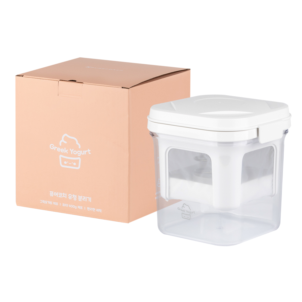 퓨어코치 꾸덕꾸덕 유청분리기 그릭요거트 메이커