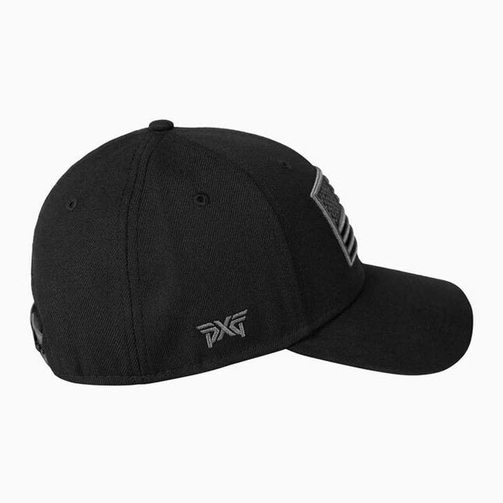 PXG Heroes USA Flag 뉴에라 콜라보 한정판 골프 모자 60332901 블랙 - 상세 이미지 4