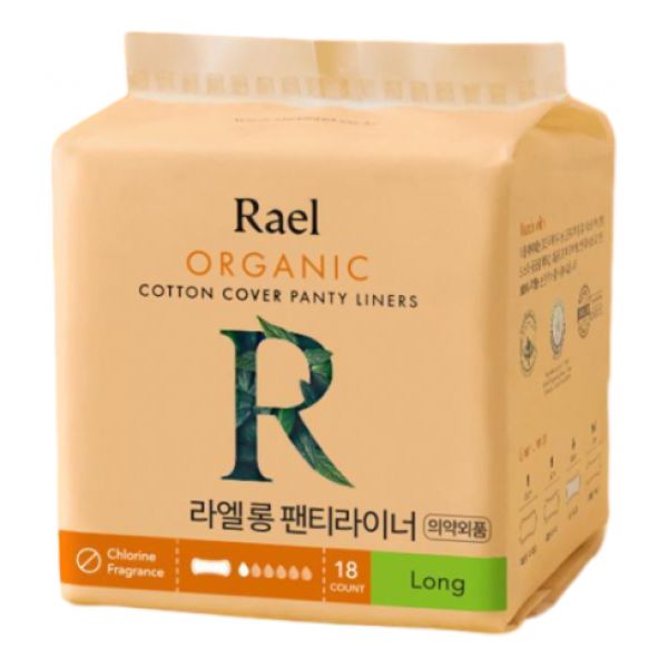 라엘 유기농순면 라이너 4팩 2종중 택1 일반 /롱 : 뷰티잇템
