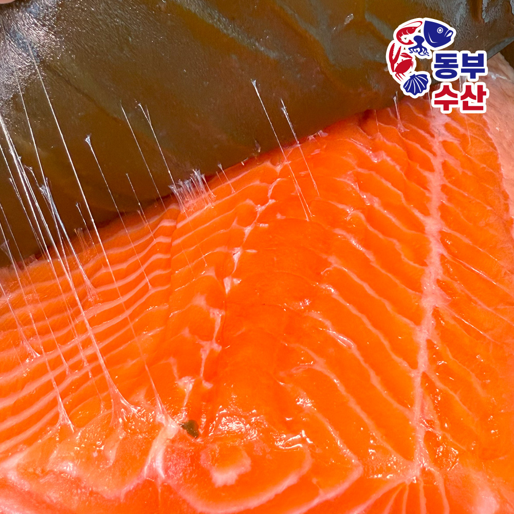 다시마숙성연어 회 300g 500g 1kg 곤부지메 연어필렛 상품 이미지