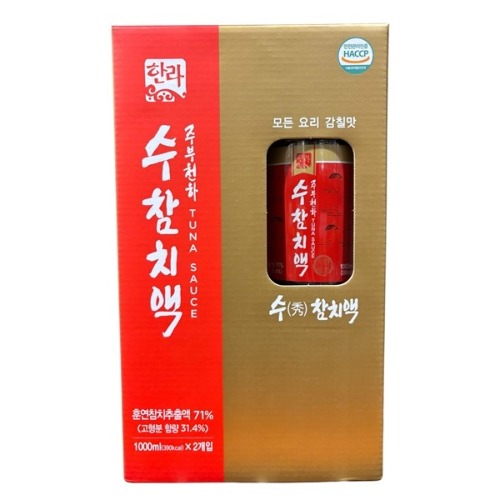 한라식품 수참치액 1LX2 : dagomall