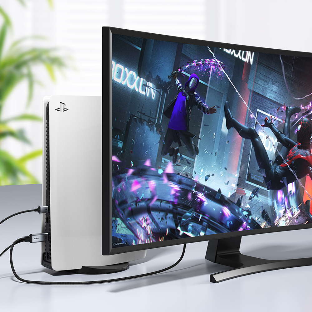 케이블타임 4K 60Hz HDMI to C타입 미러링 케이블 CC18 2m, 1개 - 상세 이미지 3