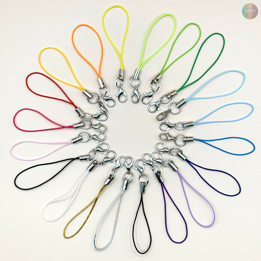 핸드폰 줄 고리 10개입 키링 만들기 부자재