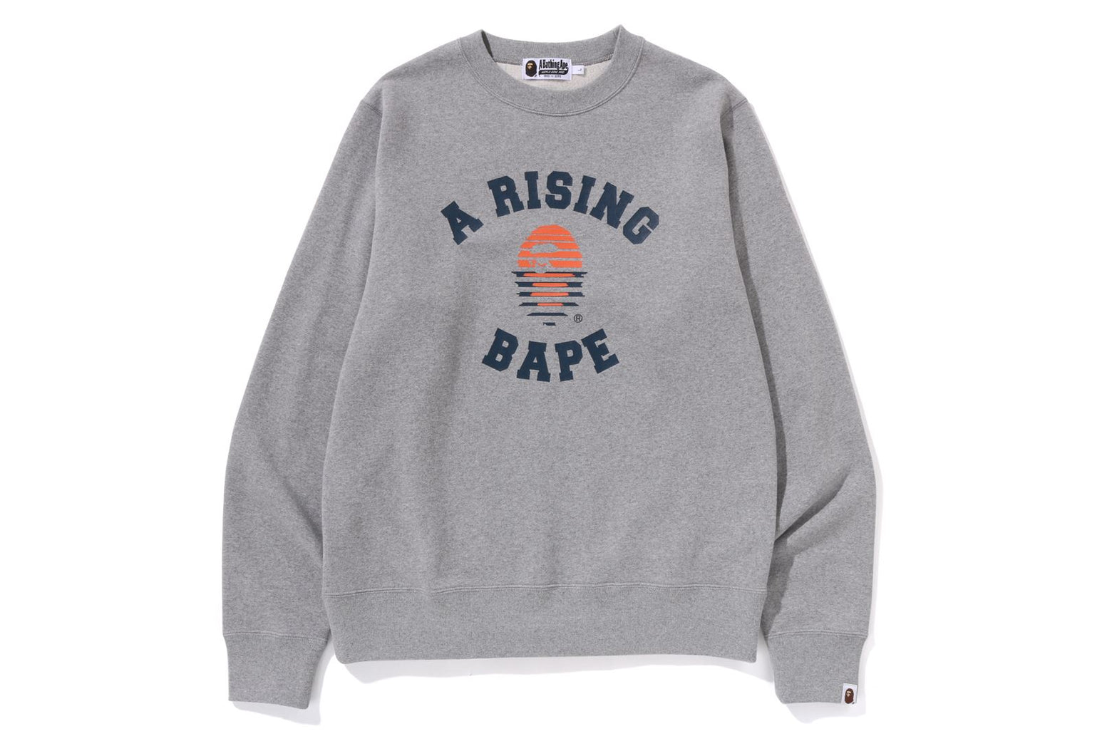 베이프 긴팔티 A RISING BAPE SWEATSHIRT 2월 신상 1L20-113-001 - 상세 이미지 2