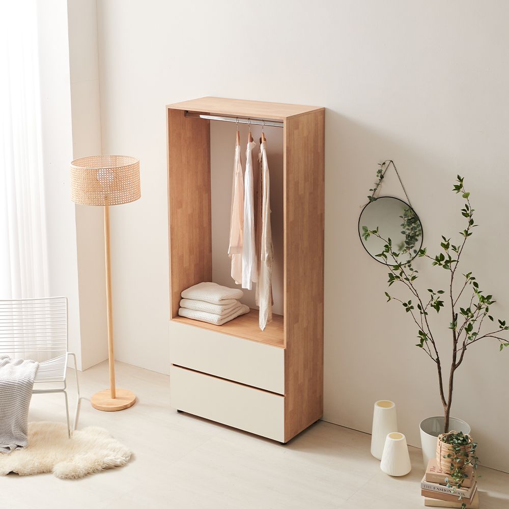 러브 1800 오픈 옷장 서랍형 - 상세 이미지 3