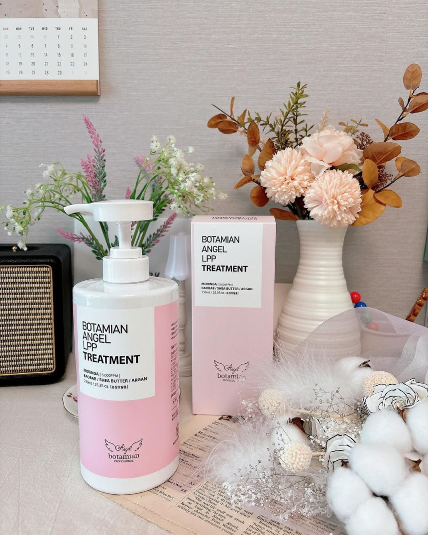 보타미안엔젤 LPP 트리트먼트 극손상 단백질 헤어팩 머리 영양제 과일, 750ml, 1개 사진 3