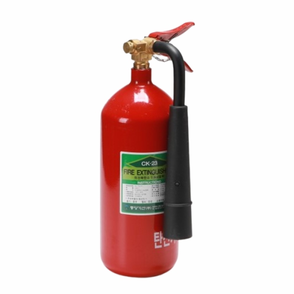 이산화탄소 CO2 소화기 2.3Kg 자동차 전기화재 유류화재 동양기산 - 상품 이미지
